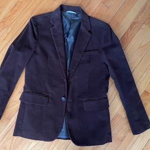 GAP Brown Velvet Blazer